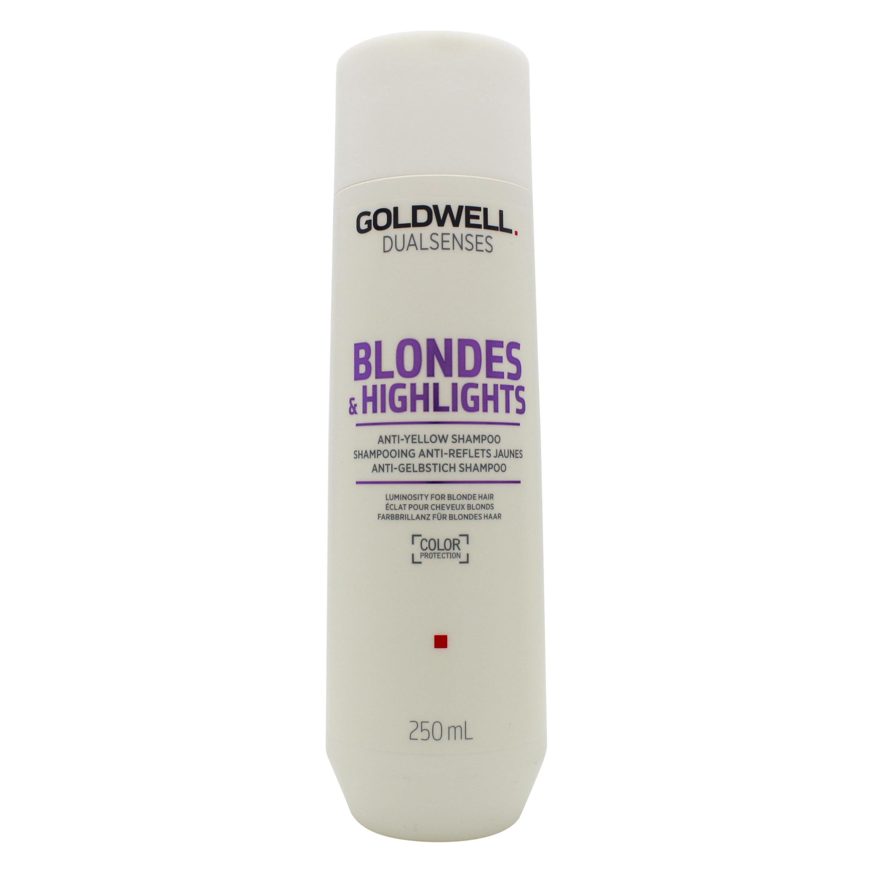 Goldwell Dualsenses Blondes & Highlights Anti-Yellow Shampoo (Läuse Shampoo, 250 ml) (202856)