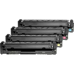 HP 201A Multipack Toner Erneuert – Ca. 90 % Originalteile | wiederverwendet
