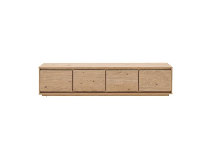 Meuble tv 4 portes effet bois clair
