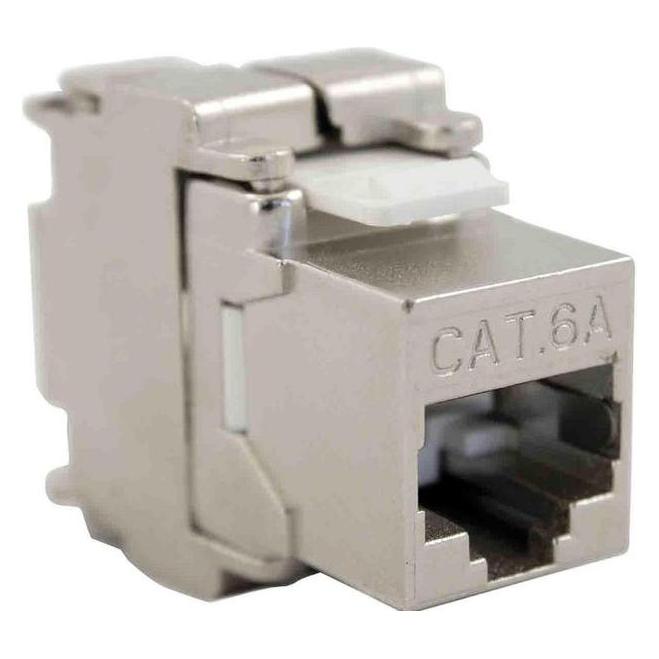 RS PRO Cat.6a RJ45-Steckverbinder Buchse, 1-Port 1-polig 360°-Schirmung, Kabelmontage (2010529)