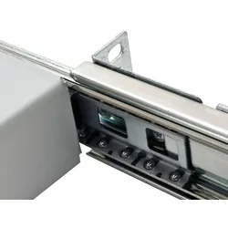 TRITON RAC-UP-X30-A1 Rack Regal RAL 7035 1U 48.3 cm (19") RAC-UP-X30-A1, mit Teleskopschienen, lichtgrau