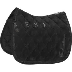 Eskadron Schabracke Velours Crystal black Platinum 2025, Größe: DL
