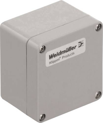 Weidmüller KLIPPON POK 080806 Universal-Gehäuse 80 x 75 x 55 Polyester Silber-Grau 1St.