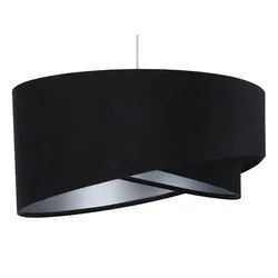 HÄNGELEUCHTE Schwarz 50/23 cm