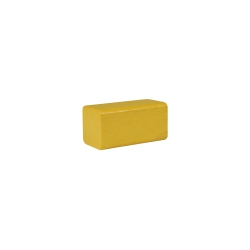 Halmakegel.com Bauklotz - Rechteck - 50x26x26 mm - gelb 259968