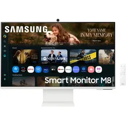 Samsung M8 M80F Computerbildschirm 81,3 cm (32") 3840 x 2160 Pixel 4K Ultra HD LCD Weiß