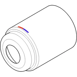 Dornbracht EHM-Haube, UP-Kart-Aufnah 091102129-00 chrom
