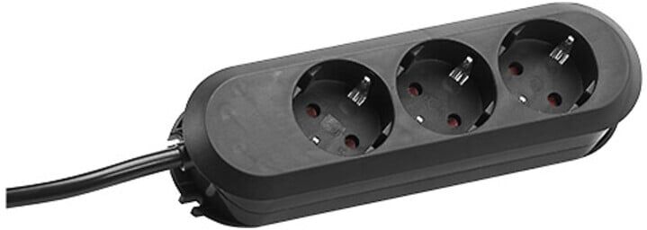 Bachmann Tischsteckdose 3f. 5,0m,sw 387.172)