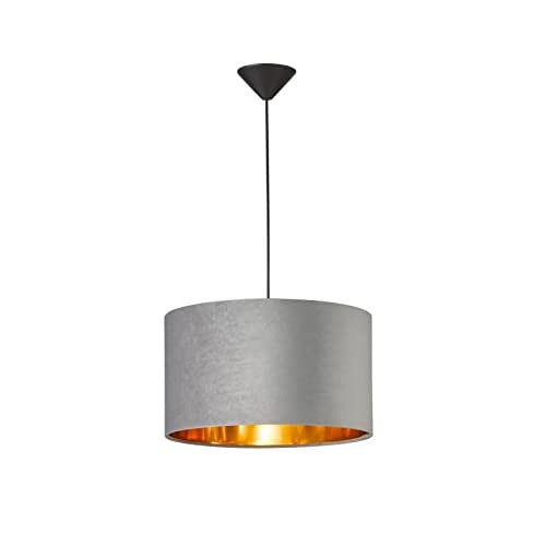 Fischer & Honsel Aura Hanglamp zwart grijs E27