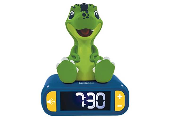 Lexibook, Dinosaurier, Nachtlicht-Wecker, RL800DINO