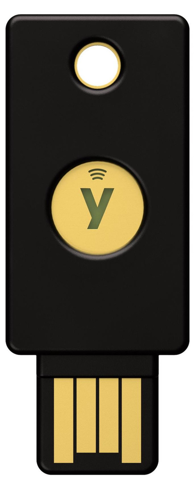 YUBICO Beveiligingssleutel met NFC-technologie, ondersteunt U2F en FIDO2