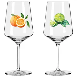 Ritzenhoff Cocktailgläser 2-tlg. ZITRUS - B/H/T ca. 9.30x22.50x9.30