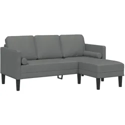 vidaXL, Sofa + Bettsofa, Besonon (L-förmiges Sofa) (3-Sitzer)