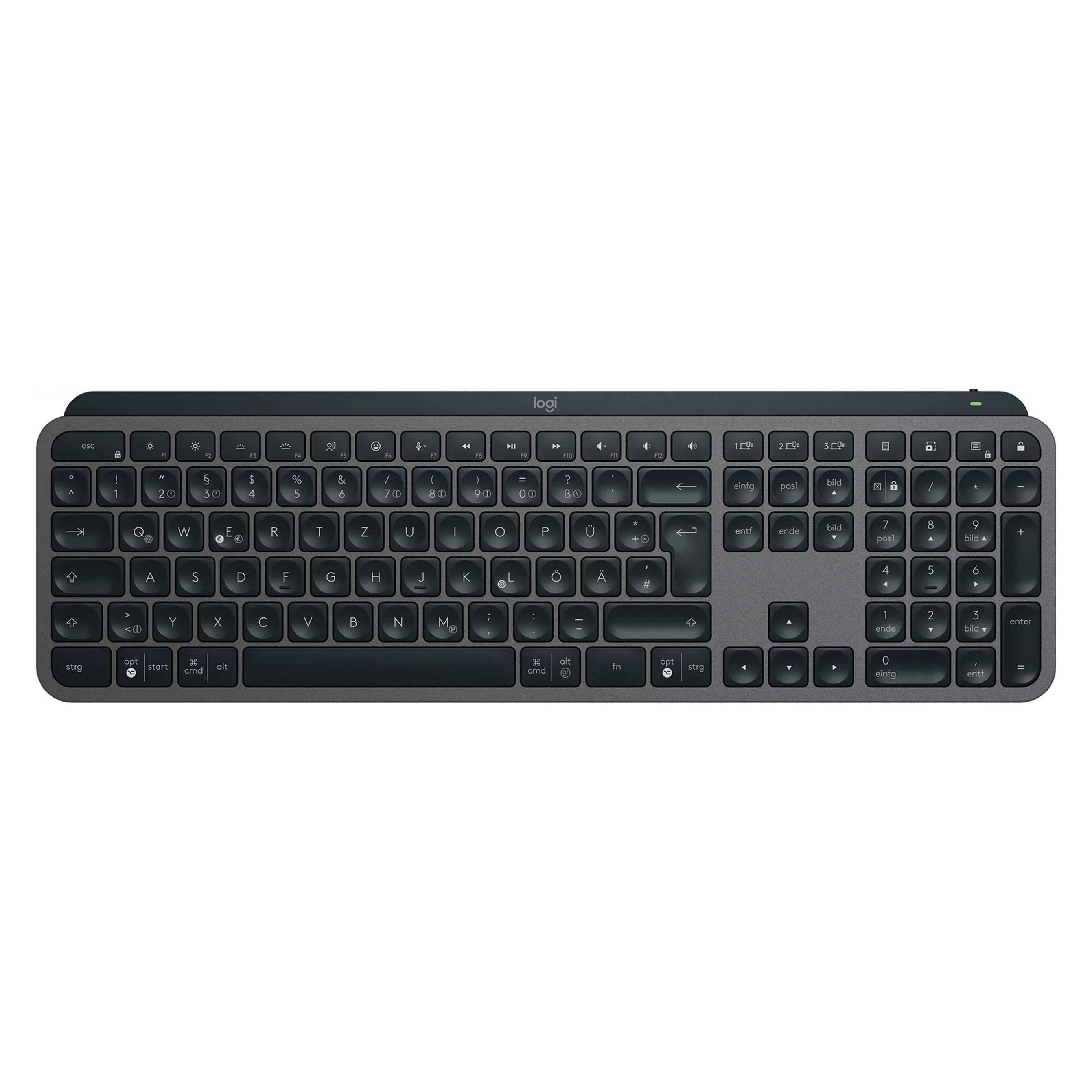 Logitech MX Keys S (DE, Kabellos) (920-011565)