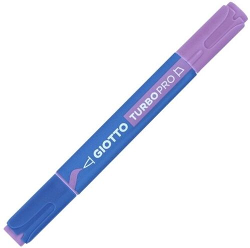 Marqueur Violet double pointe TURBO PRO - Giotto