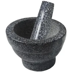 Kinghoff Mörser mit Stössel, Set, 2-tlg., Mörser, Grau