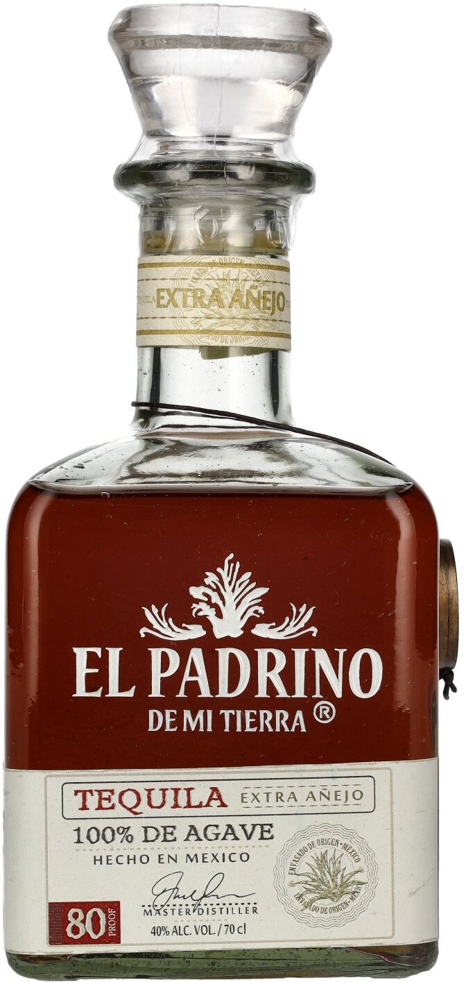 El Padrino Tequila EXTRA AÑEJO 100% Puro de Agave 40% Vol. 0,7l