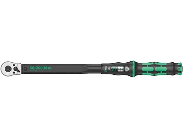 \ Wera 05075622001 Clé dynamométrique à cliquet Click-Torque C 3\, 1/2\ \ \, 40 - 200 Nm\ \, vert