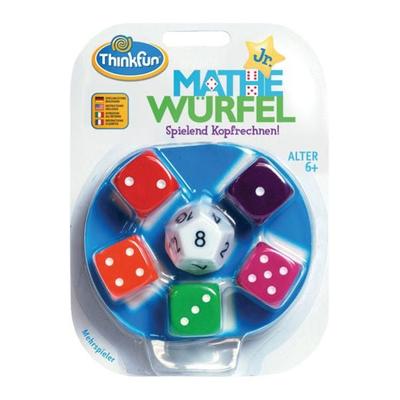 Ravensburger ThinFun®, Mathe Würfel Junior, Spielend Kopfrechnen, Lernspiel
