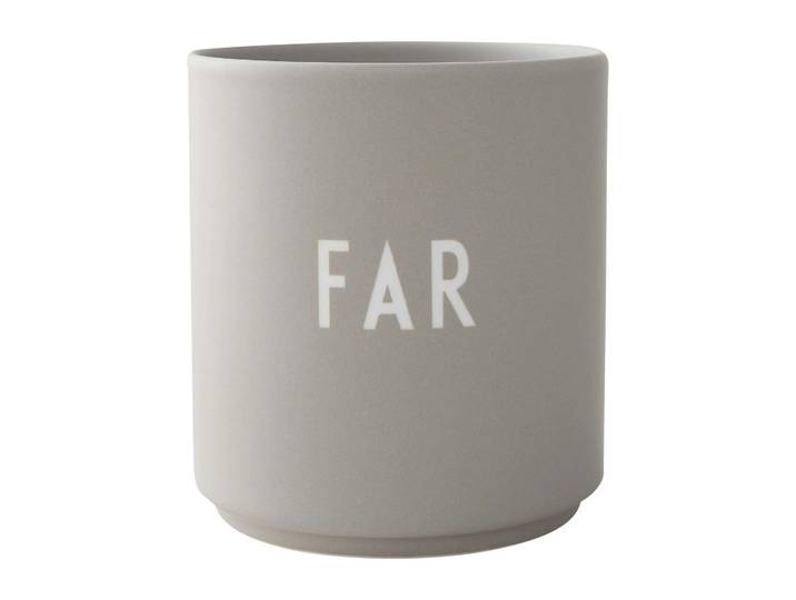 Design Letters Tasse favorite Design Letters 25 cl Far-grey