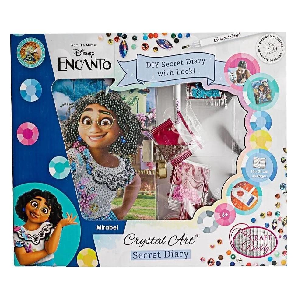 Craft Buddy Encanto, Crystal Art Tagebuch (CATOY-DNY003)