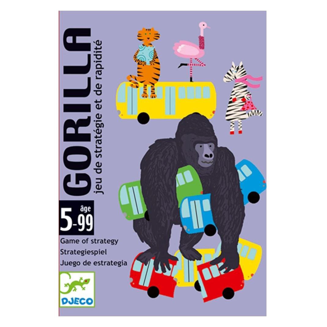 Djeco Kartenspiel Gorilla (mult) (Deutsch, Englisch, Französisch, Italienisch, 3 - 5 Spieler) (5405123)