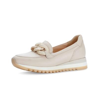 Slipper GABOR "Slipper", Damen, Gr. 40, beige (creme), Schuhe Slipper