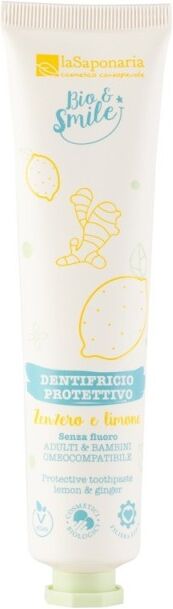 la saponaria Dentifricio Protettivo Limone e Zenzero