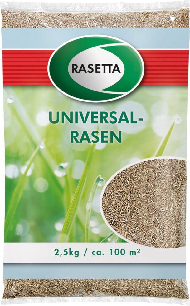 Rasetta Universalrasen 2,5 kg für ca. 100 m²