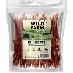 WILD FARM Soft Entenstreifen 500g Hundeleckerli