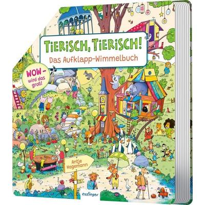 Tierisch, Tierisch! Das Aufklapp-Wimmelbuch, Gebundene Ausgabe von , Esslinger in der Thienemann-Esslinger Verlag GmbH, 978-3-480-24150-7