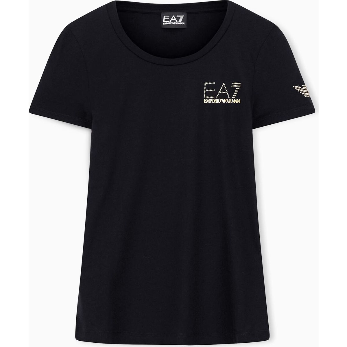 EA7 Train Evolution W Tee SS - Train Evolution W Tee SS black (1200) S 8NTT65 TJDQZ-1200-S