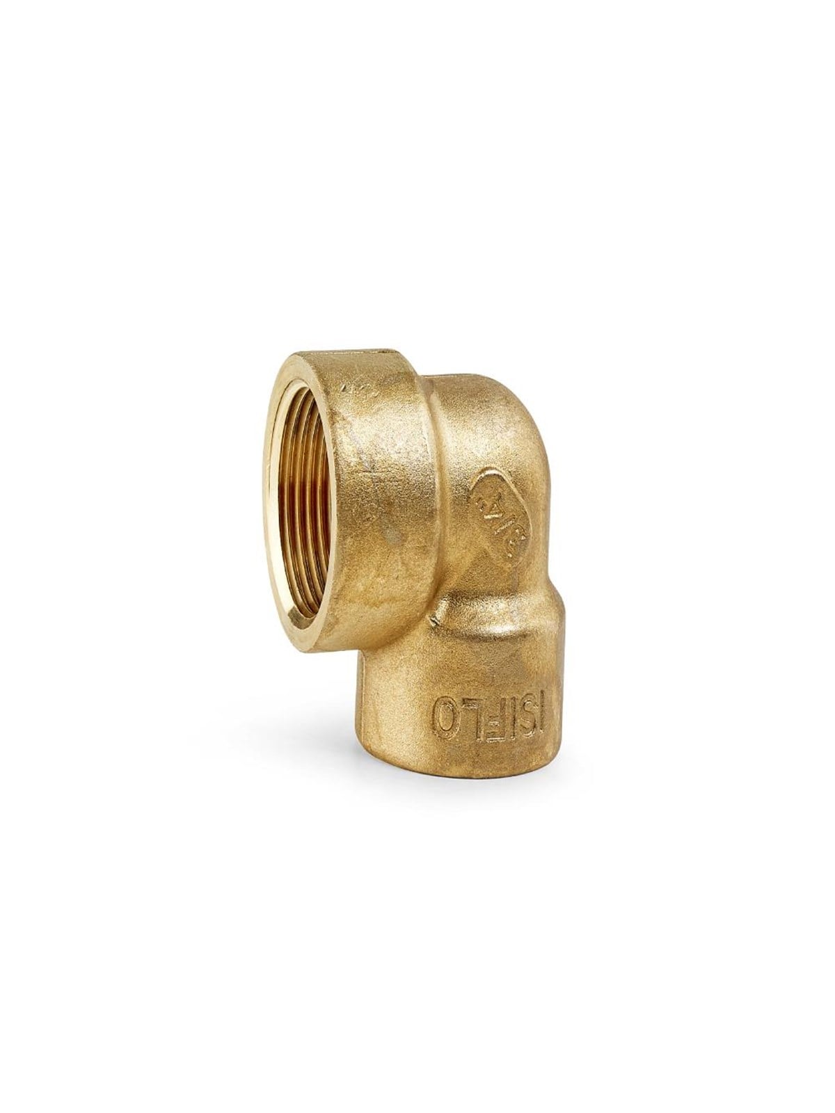 Isiflo Elbow brass 90° female/female 34