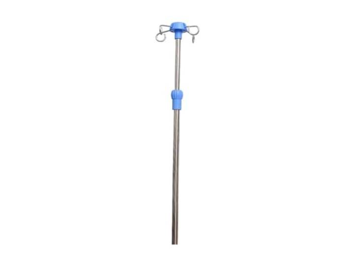 Tragbarer Infusionsständer for Rollstuhlmedizin Infusionsständer mit 4 höhenverstellbaren Haken, for Krankenhäuser mit häuslicher Pflege infusionsständer