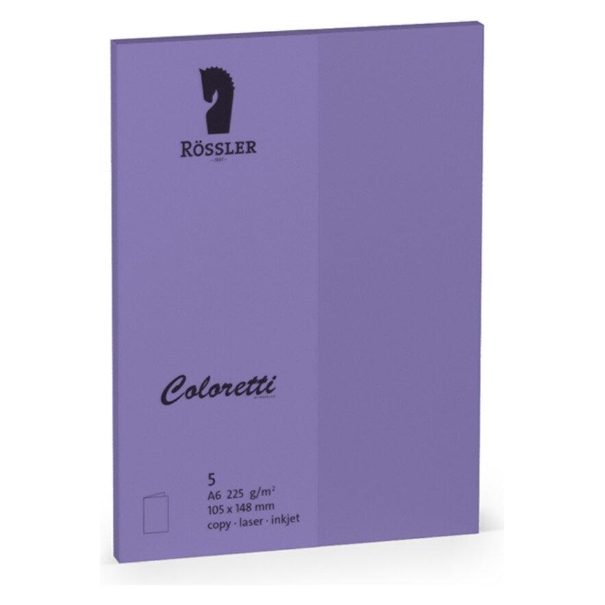 Magni Briefkarte A6 HD 5ST lila (A6, 225 g/m²) (220706592)