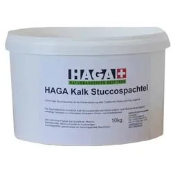 HAGA Calkosit Stuccospachtel, naturweiß - 10 kg Eimer - MHD...