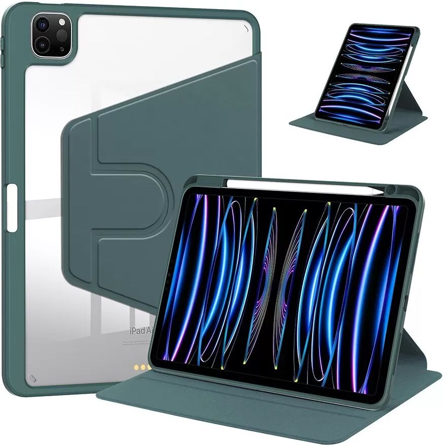 INF Drehbare Hülle kompatibel mit Huawei MatePad 11 (2023) - Acryl & PU-Leder mit Stifthalter