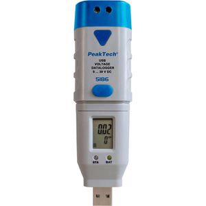 PeakTech Datenlogger P 5186, misst Spannung