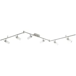 Deckenlampe Spotleiste Deckenstrahler verstellbar Wohnzimmerlampe LED L 195 cm
