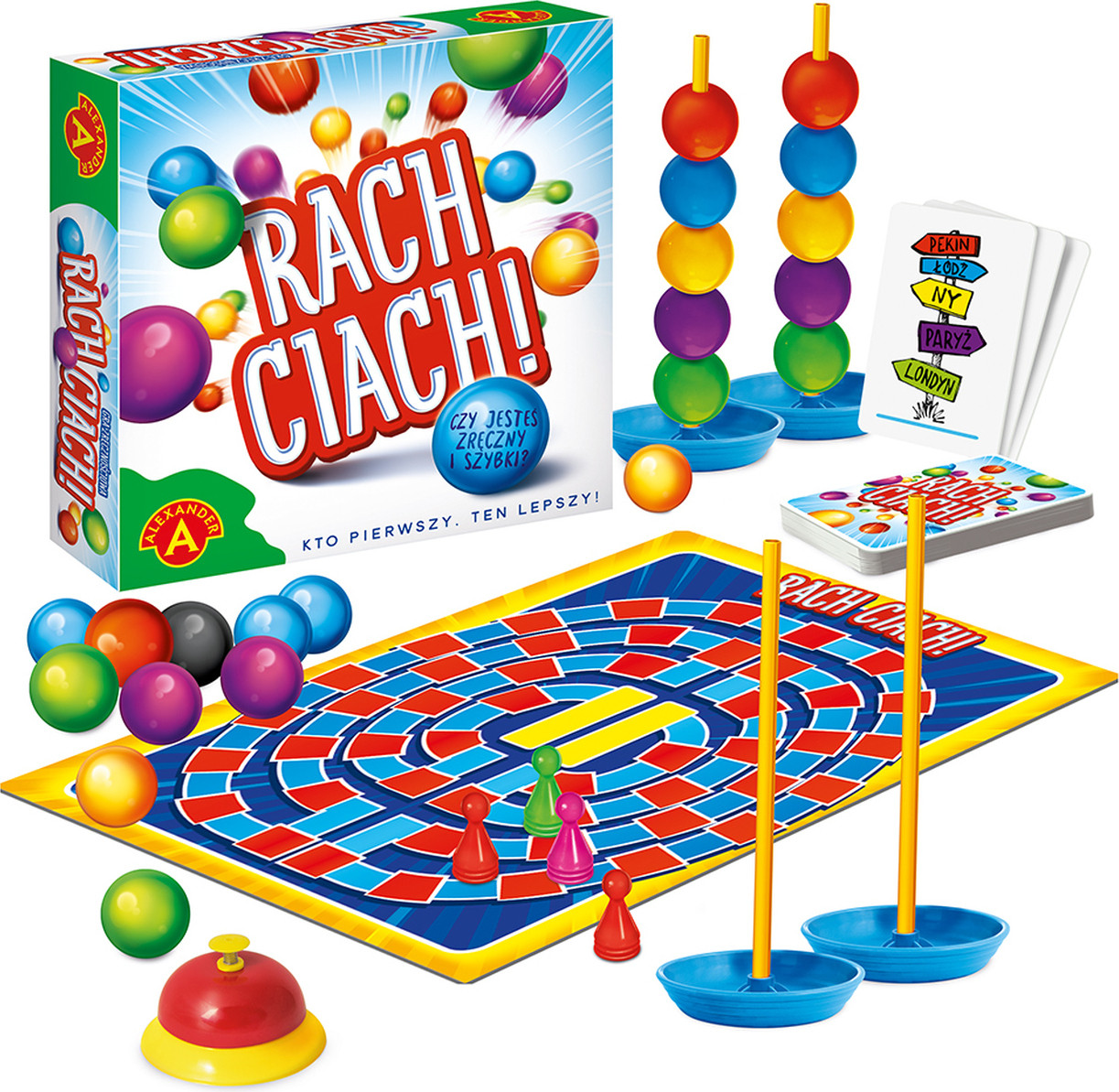 ALEXANDER Rach Ciach bordspel voor de gezinsversie