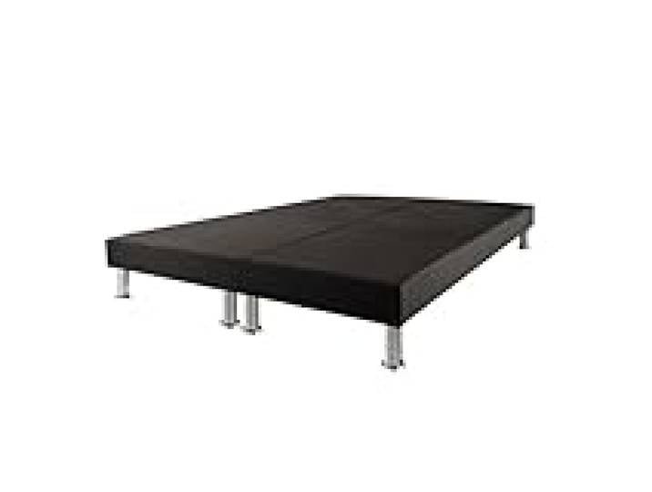 EBAC Literie Sommier tapissier + Jeu de Pieds 80+80x200 Deco 2x12 Lattes