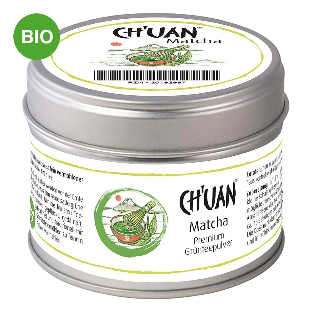 SALUS Pharma GmbH Schoenenberger Ch’uan Matcha Premium Grünteepulver 20192987