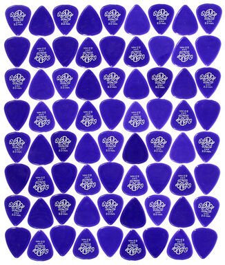 Dunlop Delrin 500 Pick 2,0 Violet foncé