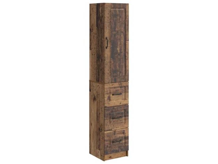HKLGBVCR Möbel-Set, 2-teilig, 33 x 34,5 x 87 cm, aus Holz Fächer, Schubladen, offene Regale, LED-Beleuchtung, Buffet, Organizer, Trockenreinigung