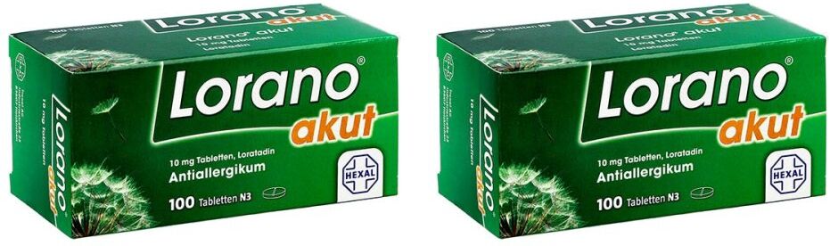 Lorano® akut - Loratadin für Deine Allergiesymptome