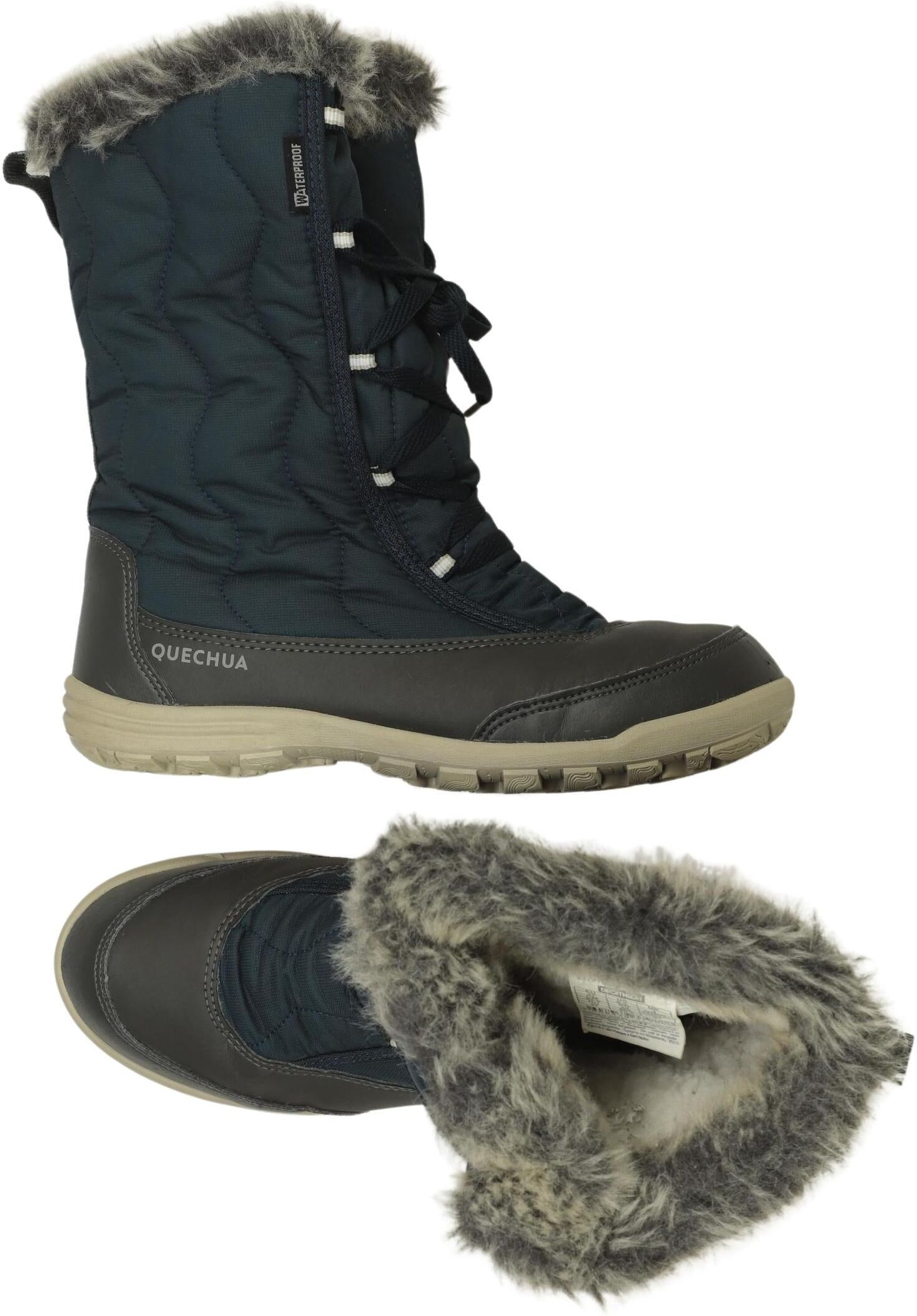 quechua Herren Stiefel, Marineblau, Gr. EU 37, kein / Etikett - Second Hand