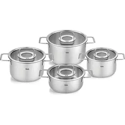 Fissler Set (KT16 20 24 BT20cm mGD)Pure Collection4-tlg., Pfannenset + Topfset, Silber