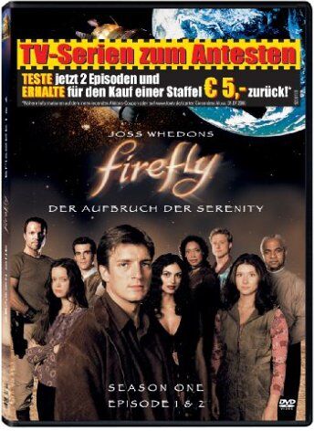 Joss Whedon - Firefly - Der Aufbruch der Serenity, Season One, Episode 1 & 2 - Preis vom 11.10.2026 15:43:13 h