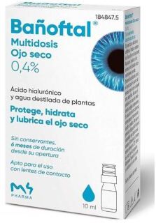 Bañoftal Multidose Dry Eyes 10ml