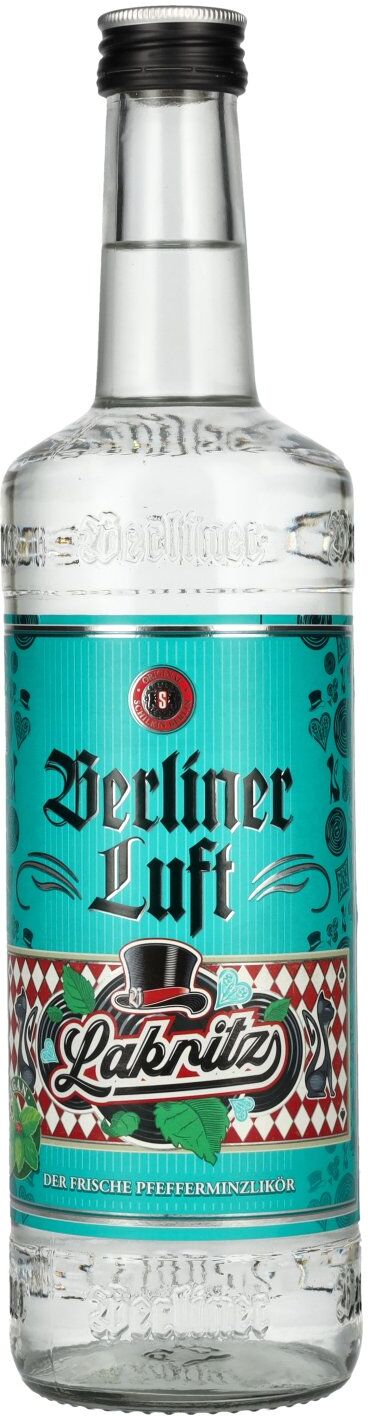 Berliner Luft LAKRITZ Der Frische Pfefferminzlikör 18% Vol. 0,7l
